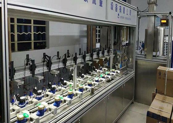 Class 0.2 DN15 Water Meter Test Bench Systems Controlled By PC Software