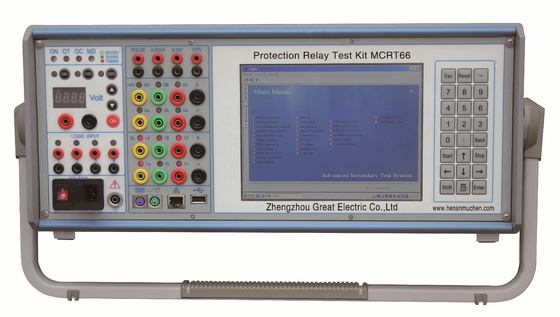 6x150V Universal Relay Protection  Test Equipment Inbuilt Computer