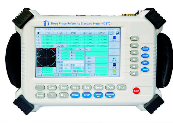 0.05 Class Portable Meter Test Equipment , Three Phase Reference Meter