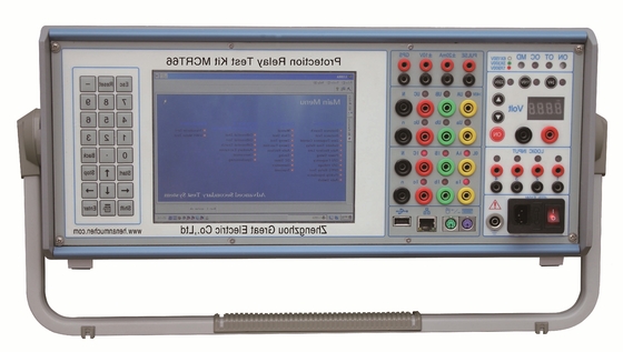6x150V Universal Relay Protection  Test Equipment Inbuilt Computer